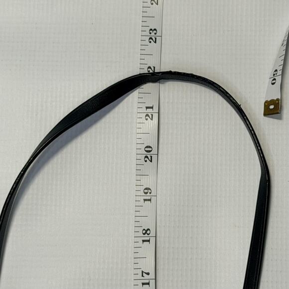 Tory Burch Miller Phone Crossbody Bag Womens Black Leather Logo Medallion Tassel - Picture 12 of 12